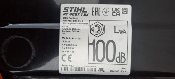 Rasentraktor RT4097 SX 003